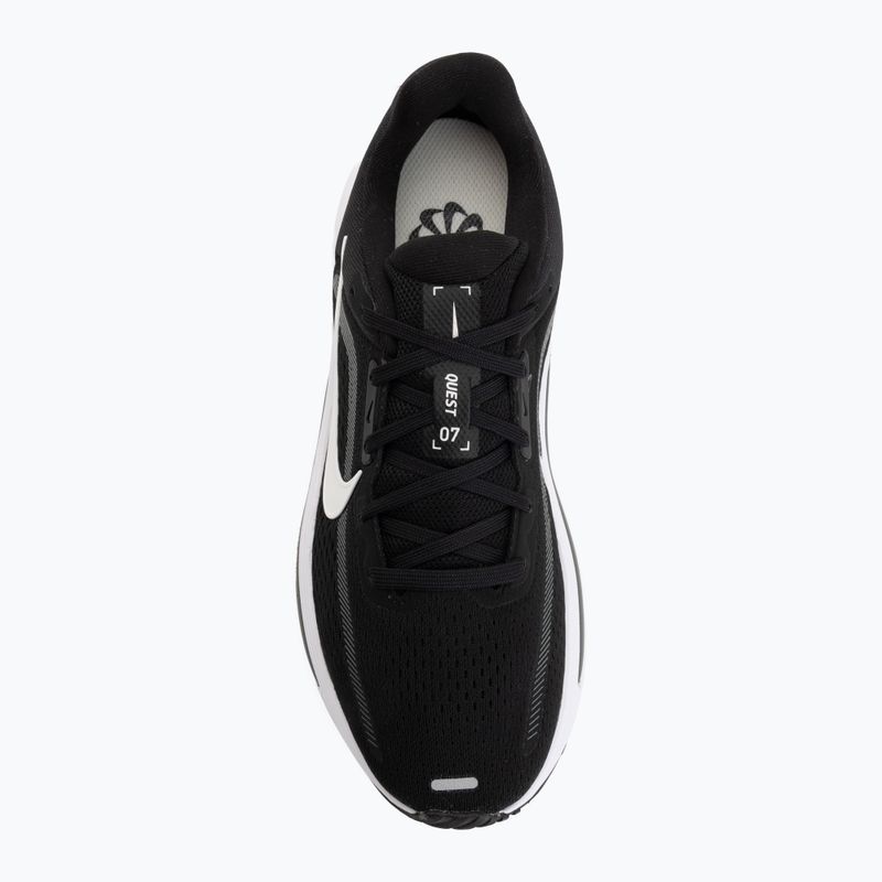 Кросівки для бігу жіночі Nike Quest 7 black/anthracite/white 5