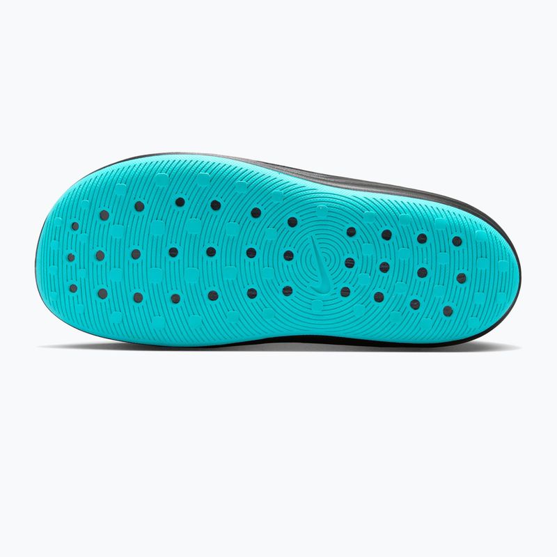Шльопанці чоловічі Nike ReactX Rejuven8 black/gamma blue/metallic silver 3