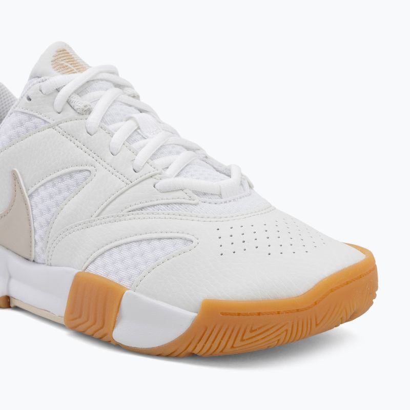 Кросівки тенісні жіночі Nike Court Lite 4 White/Summit White/Linen/Light Orewood Brown 7