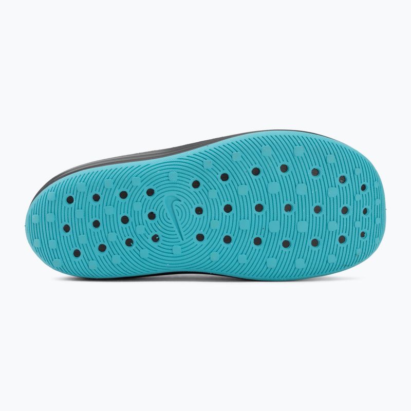 Шльопанці чоловічі Nike ReactX Rejuven8 black/gamma blue/metallic silver 4