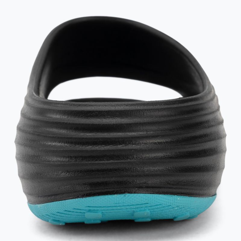 Шльопанці чоловічі Nike ReactX Rejuven8 black/gamma blue/metallic silver 6