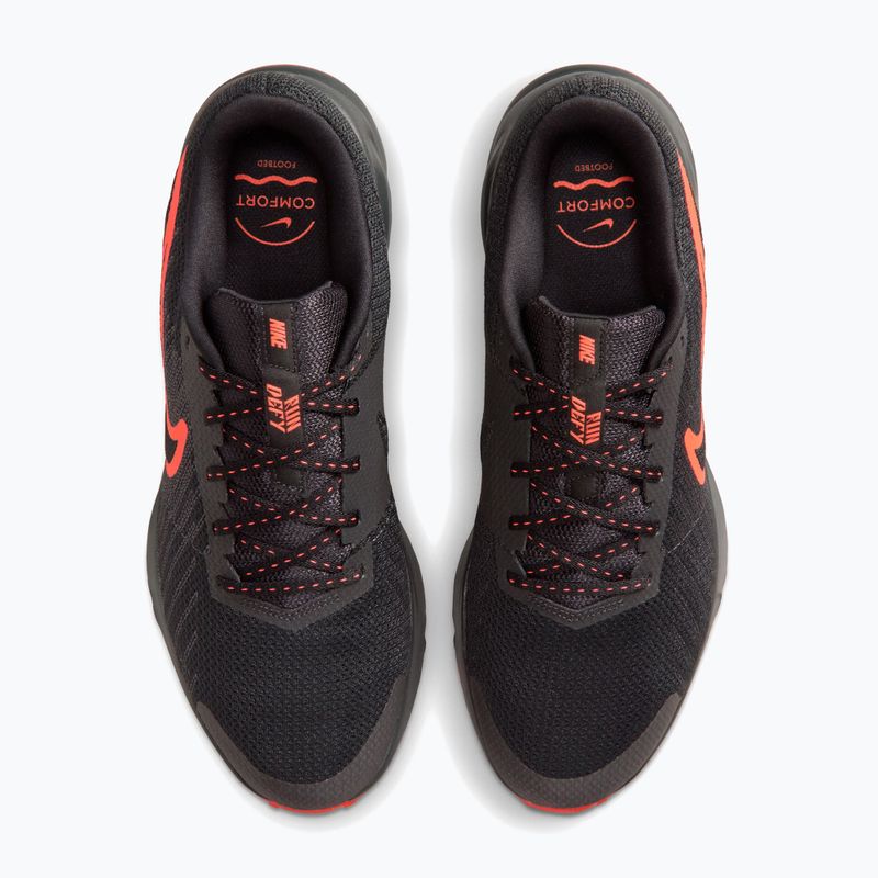 Кросівки для бігу чоловічі Nike Run Defy Black/Anthracite/Bright Crimson 5
