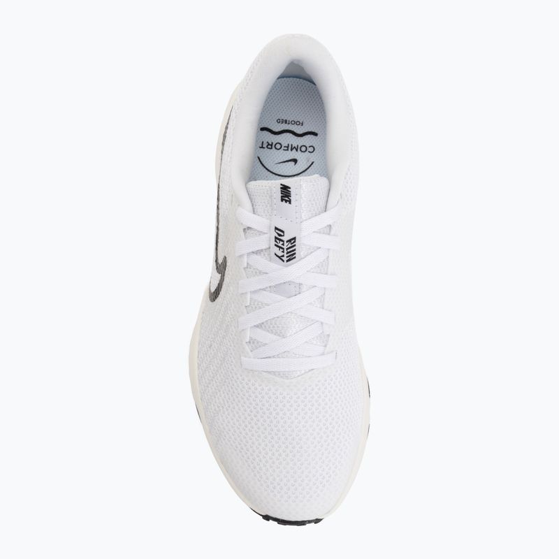 Кросівки для бігу жіночі Nike Run Defy white/sail/off white/black 5