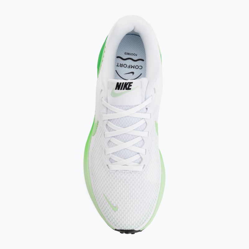 Кросівки для бігу жіночі Nike Revolution 8 white/cucumber calm/illusion green 5