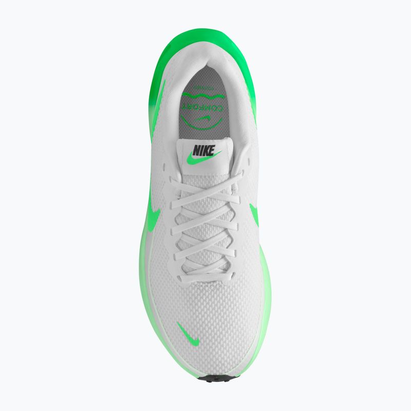 Кросівки для бігу жіночі Nike Revolution 8 white/cucumber calm/illusion green 3