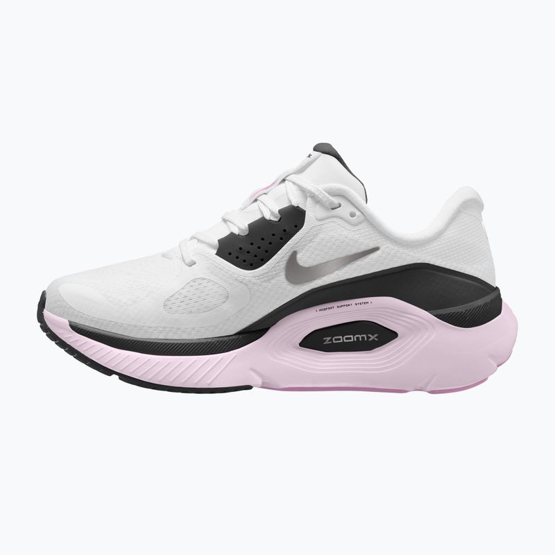 Кросівки для бігу жіночі Nike Structure Plus white/black/metallic silver 2