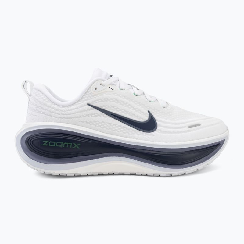 Кросівки для бігу чоловічі Nike Vomero Plus white/green spark/midnight navy 2