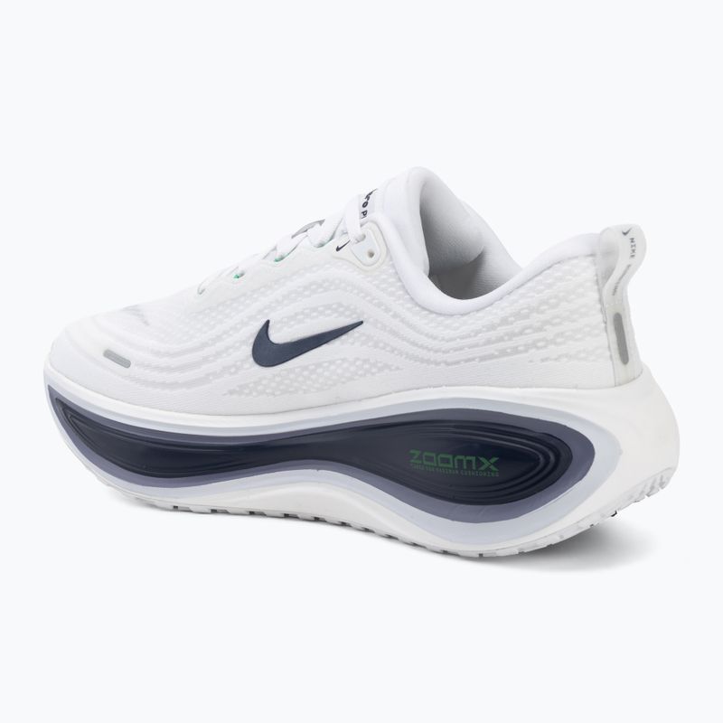 Кросівки для бігу чоловічі Nike Vomero Plus white/green spark/midnight navy 3