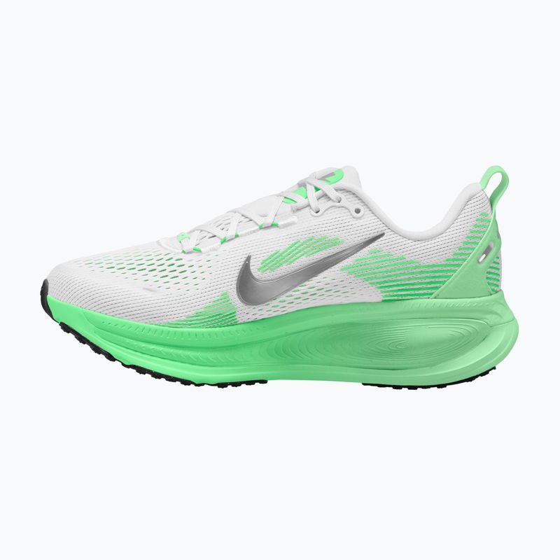 Кросівки для бігу жіночі Nike Vomero 18 white/illusion green/metallic silver 2