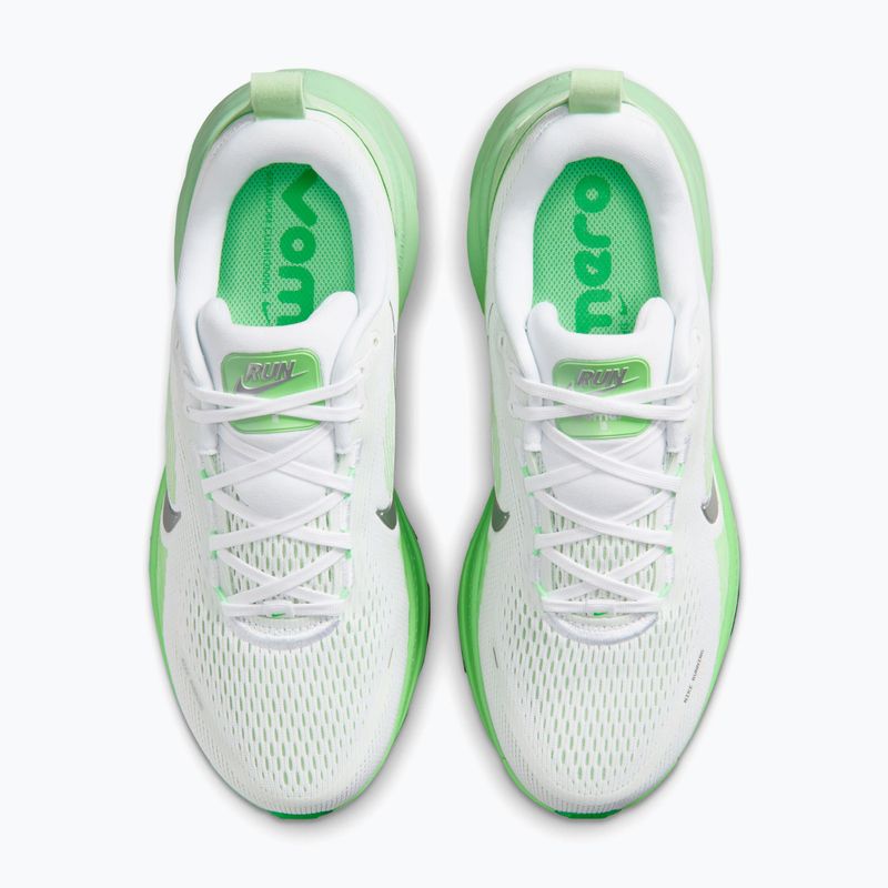 Кросівки для бігу жіночі Nike Vomero 18 white/illusion green/metallic silver 5