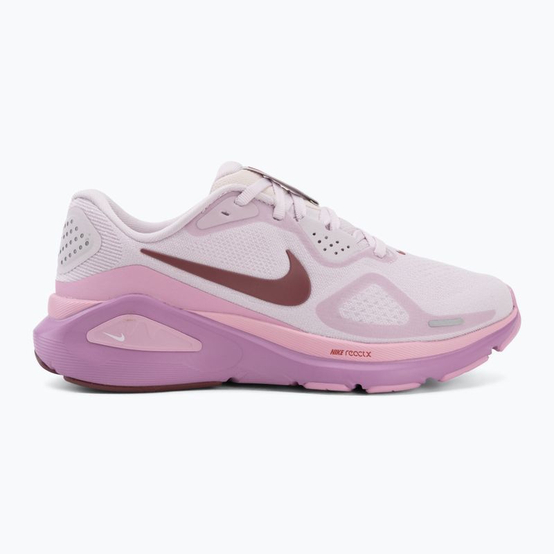Кросівки для бігу жіночі Nike Structure 26 bleached lilac/pink rise/pink smoke 2