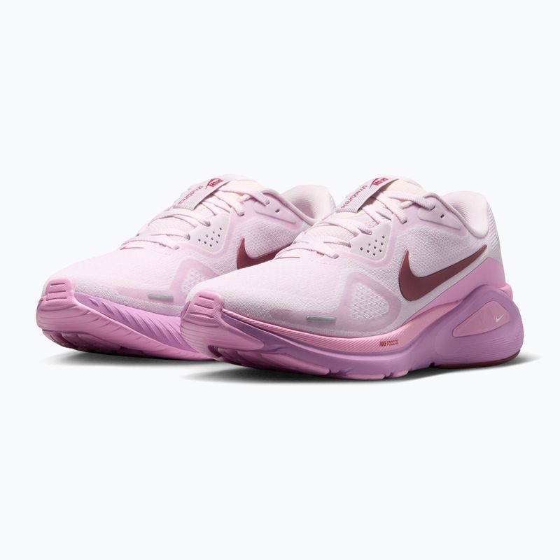 Кросівки для бігу жіночі Nike Structure 26 bleached lilac/pink rise/pink smoke 3