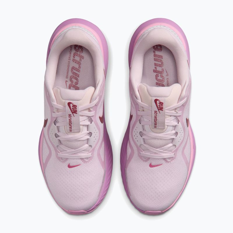 Кросівки для бігу жіночі Nike Structure 26 bleached lilac/pink rise/pink smoke 5