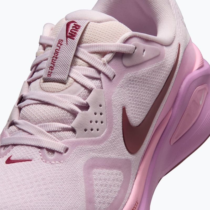 Кросівки для бігу жіночі Nike Structure 26 bleached lilac/pink rise/pink smoke 7