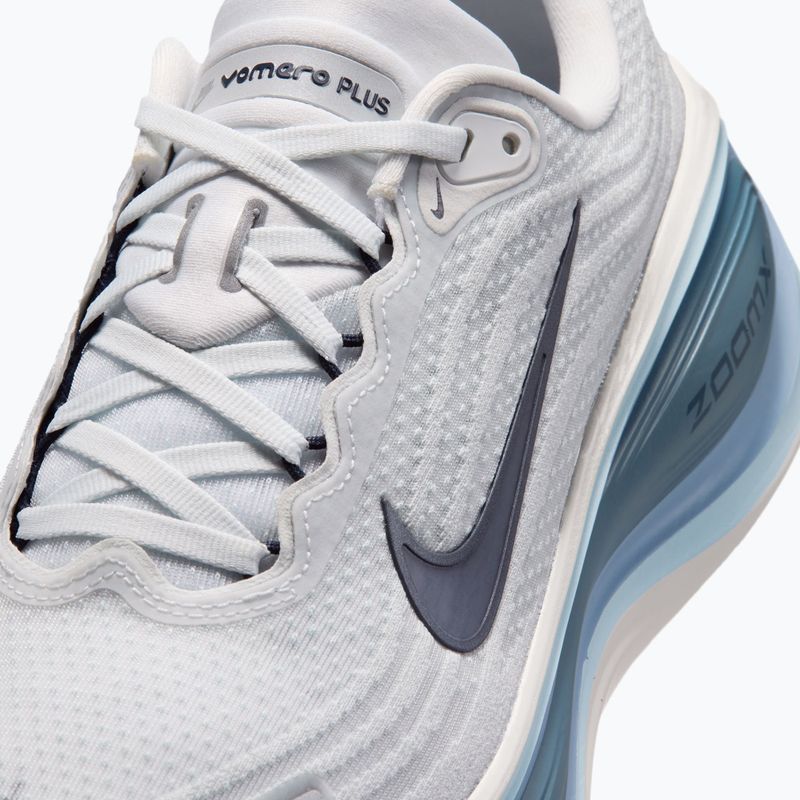 Кросівки для бігу чоловічі Nike Vomero Plus off white/grey fog/thunderstorm/obsidian 7