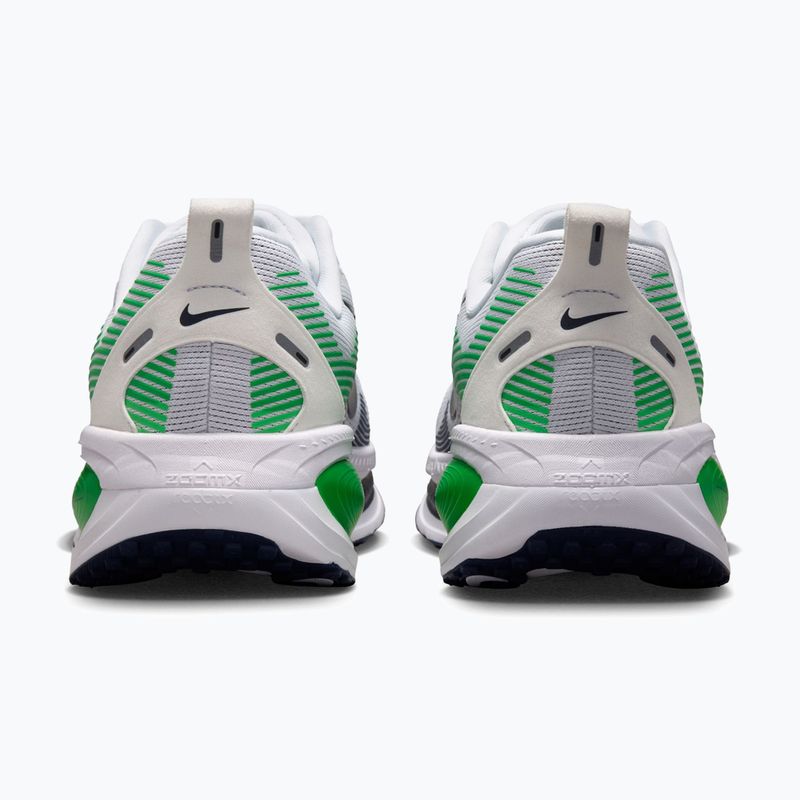 Кросівки для бігу чоловічі Nike Vomero 18 white/green spark/midnight navy 6