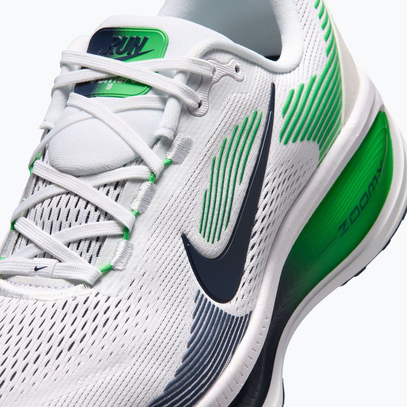 Кросівки для бігу чоловічі Nike Vomero 18 white/green spark/midnight navy 7