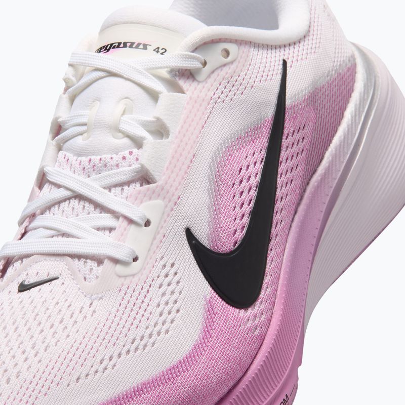 Кросівки для бігу жіночі Nike Pegasus 42 white/light magenta/bleached lilac/black 7