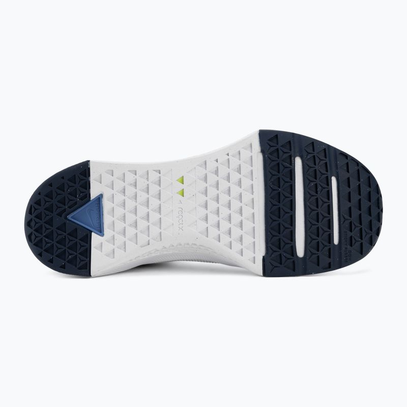 Кросівки для тренувань чоловічі Nike Metcon 10 white/indigo storm/volt/thunder blue 4