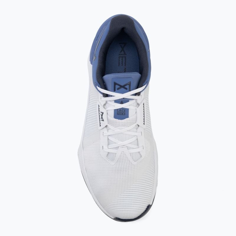 Кросівки для тренувань чоловічі Nike Metcon 10 white/indigo storm/volt/thunder blue 5