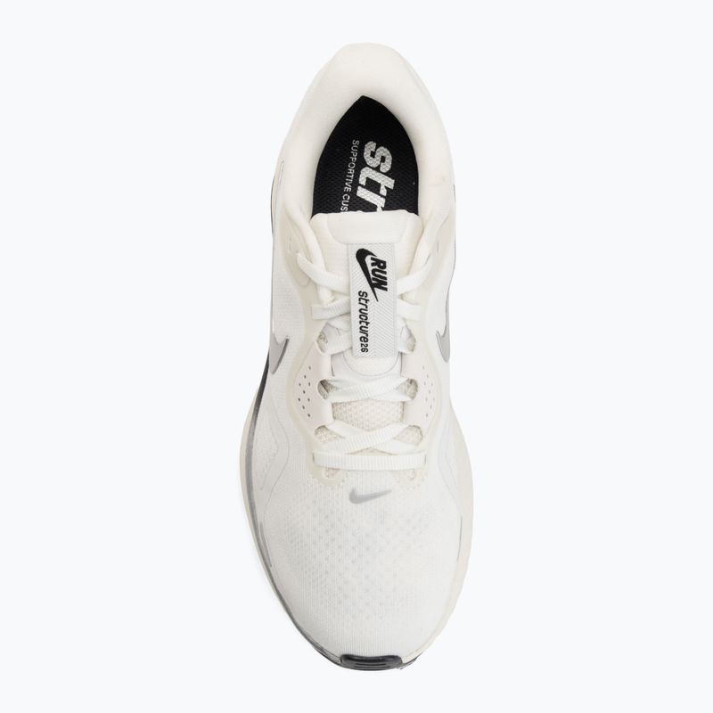 Кросівки для бігу жіночі Nike Structure 26 summit white/anthracite/metallic silver 5