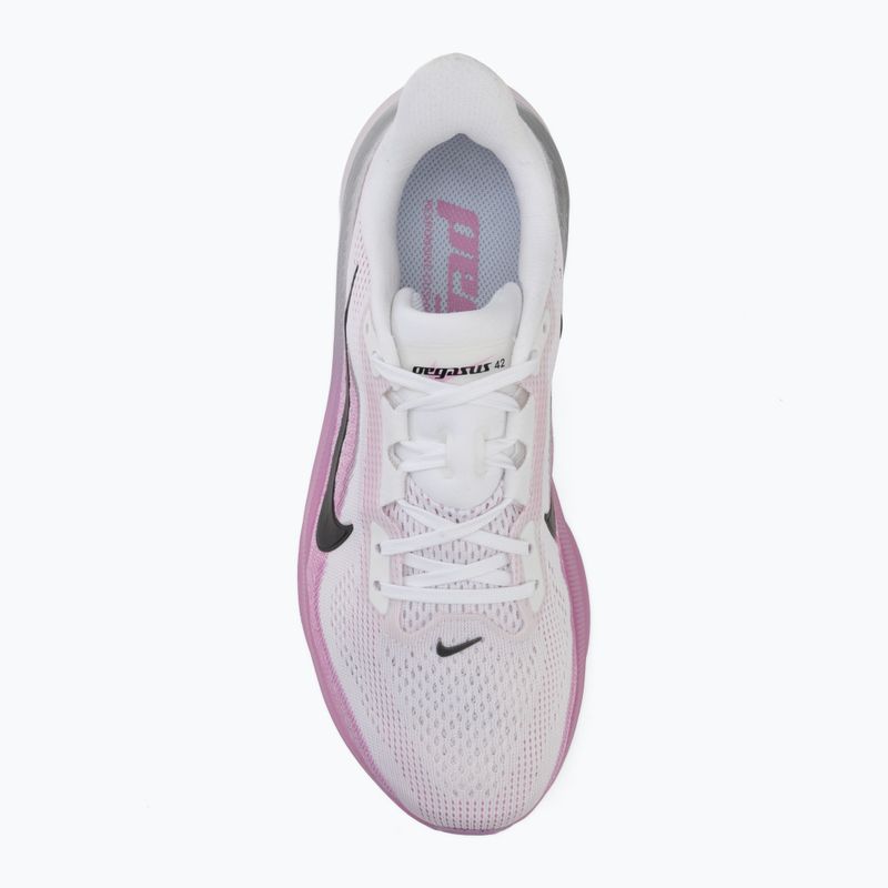 Кросівки для бігу жіночі Nike Pegasus 42 white/light magenta/bleached lilac/black 5
