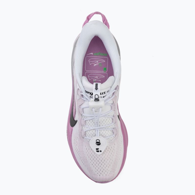 Кросівки для бігу жіночі Nike Pegasus 42 EasyOn white/light magenta/bleached lilac/black 5