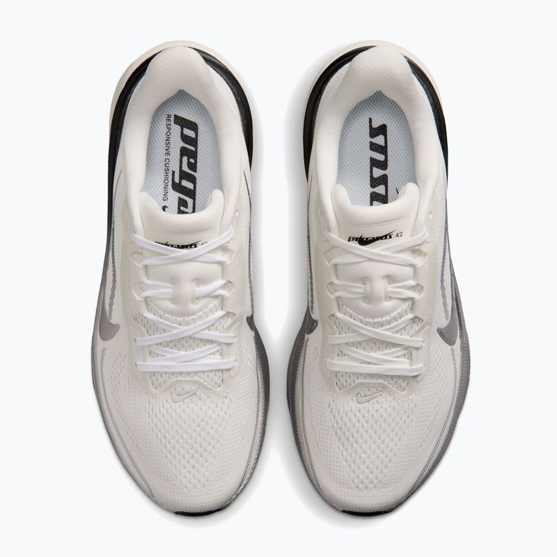 Кросівки для бігу жіночі Nike Pegasus 42 summit white/sail/black/metallic silver 4
