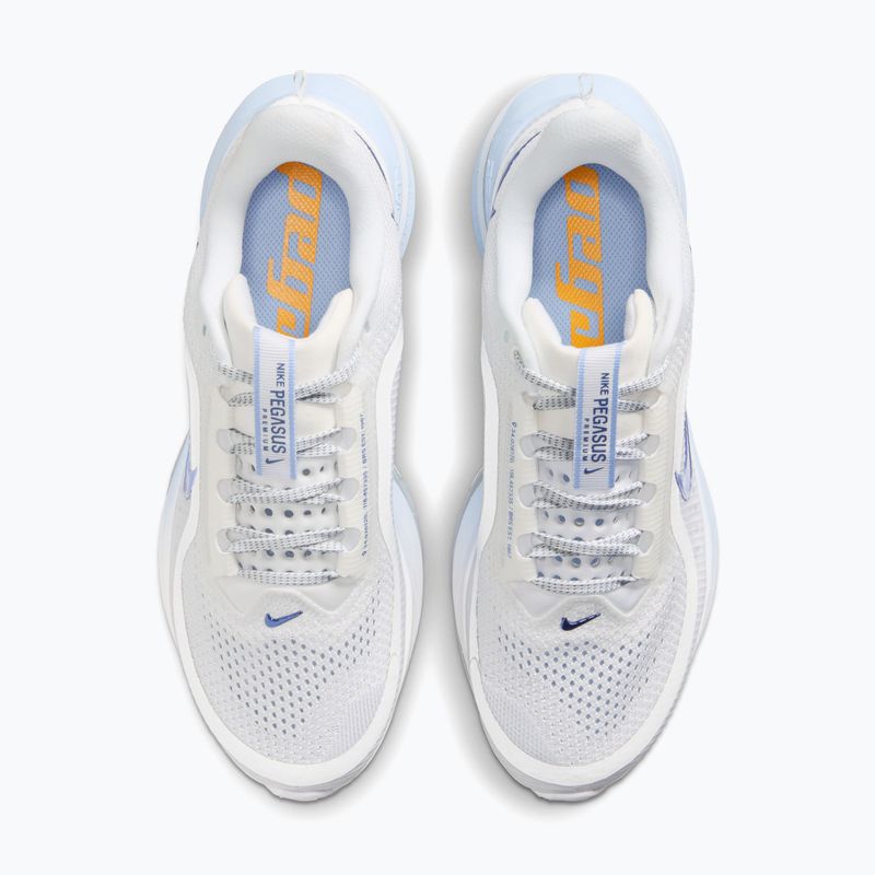 Кросівки для бігу жіночі Nike Pegasus Premium white/aluminum/sundial/mystic navy 5