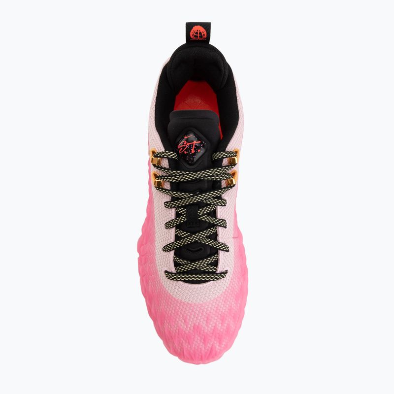 Кросівки для баскетболу чоловічі Nike S.T. Charge pink foam/pink spell/soft yellow 5