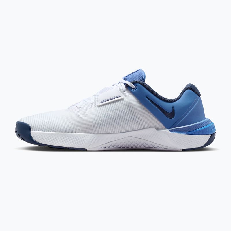 Кросівки для тренувань чоловічі Nike Metcon 10 white/indigo storm/volt/thunder blue 2