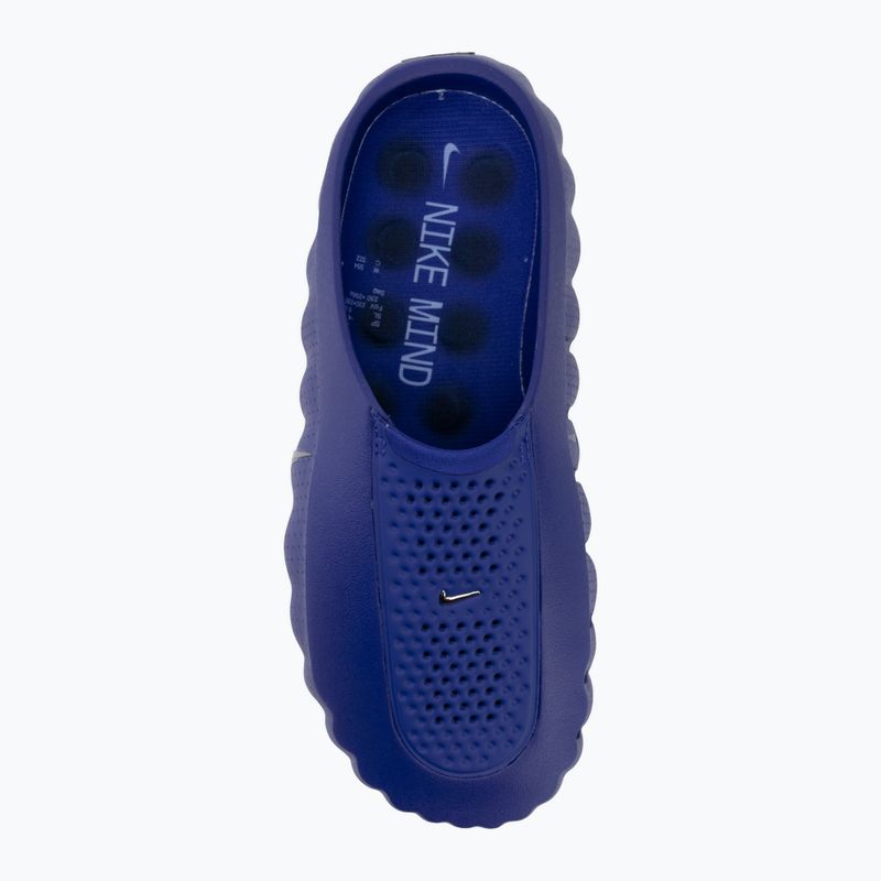 Шльопанці жіночі Nike Mind 001 old royal/midnight navy/metallic silver 5