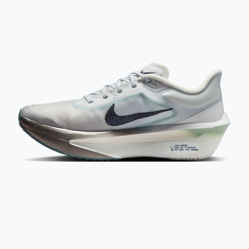 Кросівки для бігу чоловічі Nike Zoom Fly 6 pure platinum/grey fog/dark obsidian 2