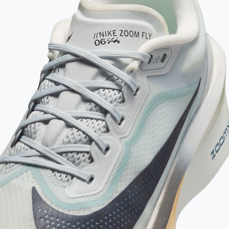 Кросівки для бігу чоловічі Nike Zoom Fly 6 pure platinum/grey fog/dark obsidian 7