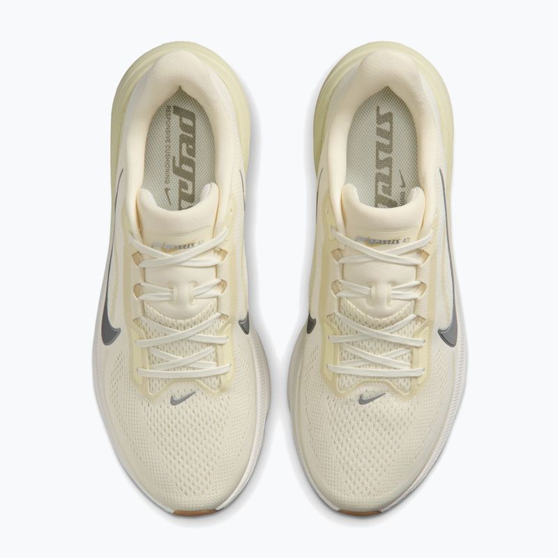 Кросівки для бігу чоловічі Nike Pegasus 42 coconut milk/light khaki/metallic silver 4