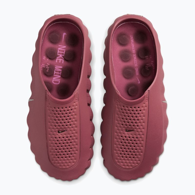 Шльопанці жіночі Nike Mind 001 Pink smoke/mystic dates/metallic silver 4