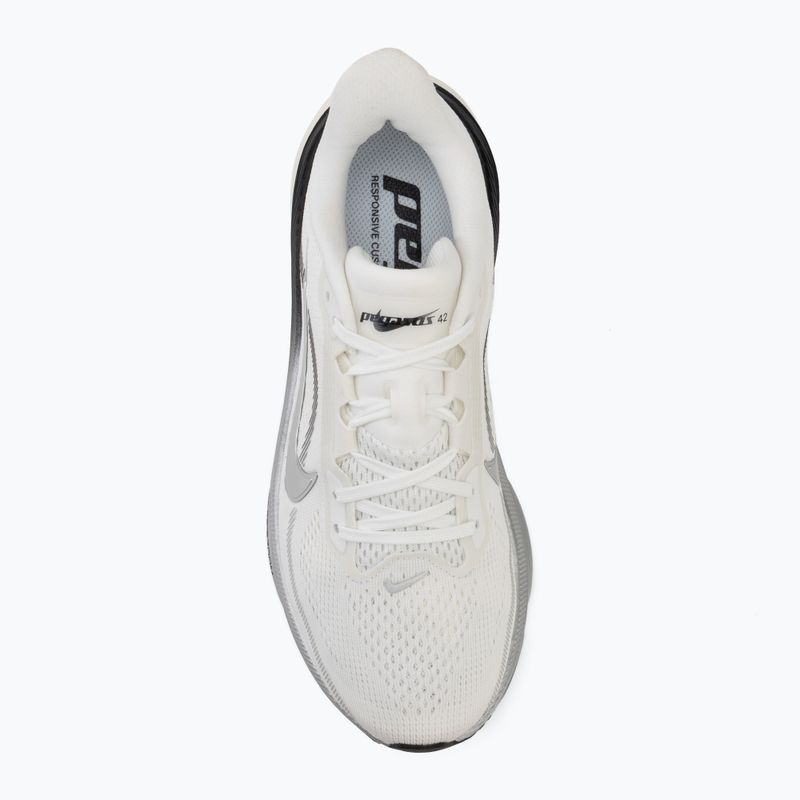 Кросівки для бігу жіночі Nike Pegasus 42 summit white/sail/black/metallic silver 5