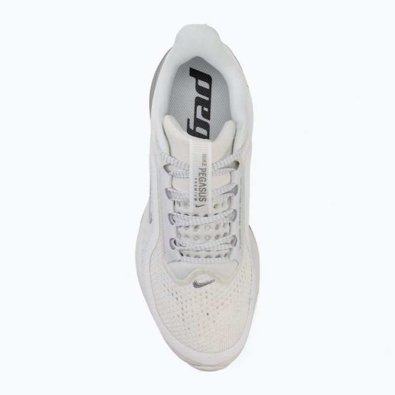 Кросівки для бігу жіночі Nike Pegasus Premium summit white/grey fog/metallic silver 5