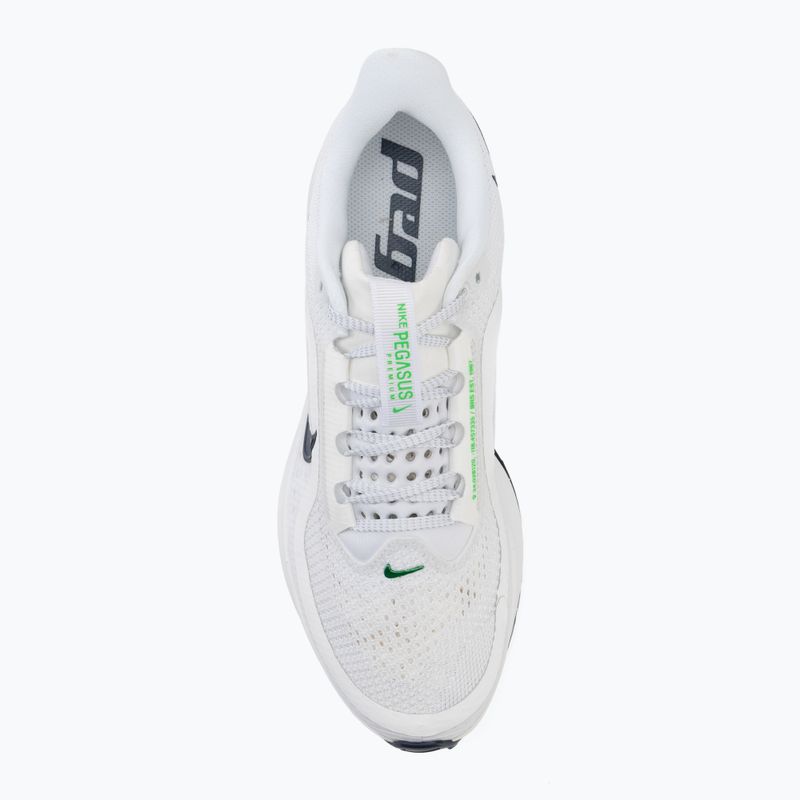 Кросівки для бігу чоловічі Nike Pegasus Premium white/midnight navy/green spark 5
