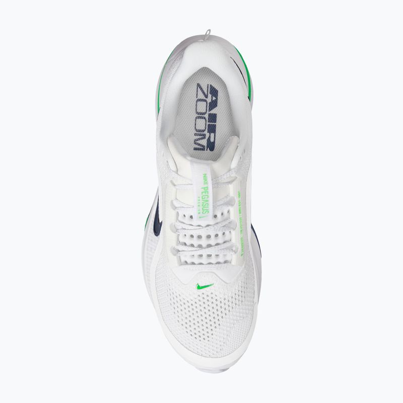 Кросівки для бігу чоловічі Nike Pegasus Premium white/midnight navy/green spark 4
