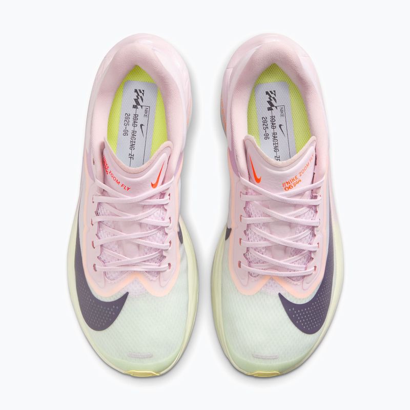 Кросівки для бігу жіночі Nike Zoom Fly 6 bleached lilac/volt tint/purple dynasty 5