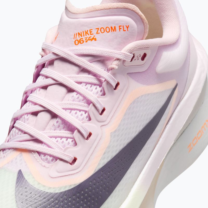 Кросівки для бігу жіночі Nike Zoom Fly 6 bleached lilac/volt tint/purple dynasty 7