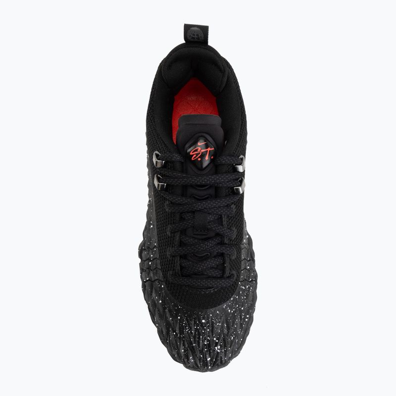 Кросівки для баскетболу чоловічі Nike S.T. Charge Black/dark smoke grey/black/bright crimson 5
