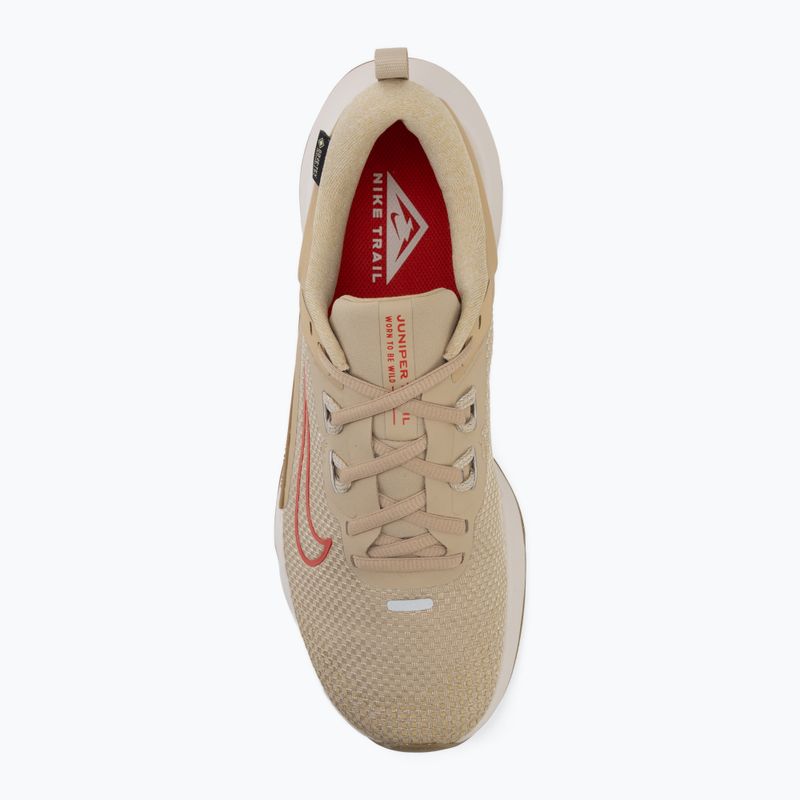 Кросівки для бігу чоловічі Nike Juniper Trail 2 GORE-TEX linen/light orewood brown/light crimson 5