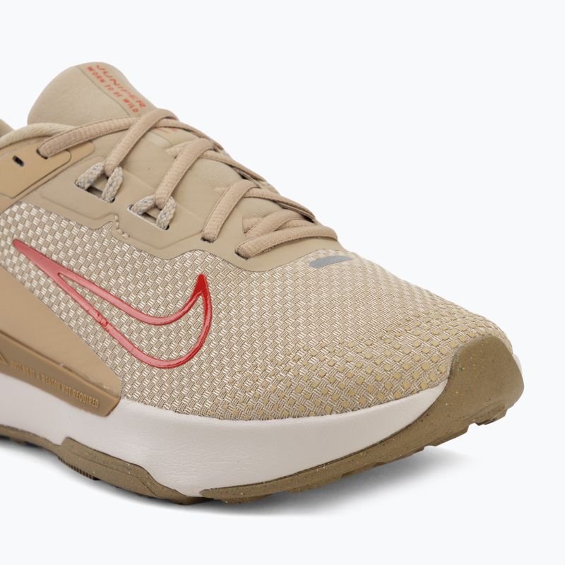 Кросівки для бігу чоловічі Nike Juniper Trail 2 GORE-TEX linen/light orewood brown/light crimson 7