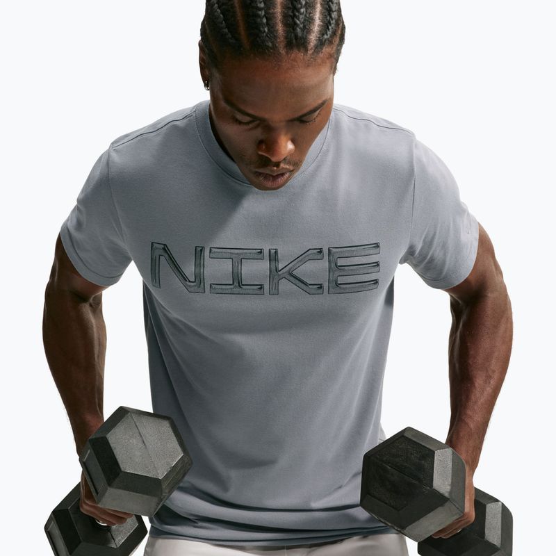 Футболка для тренувань чоловіча Nike Dri-FIT Training T-Shirt smoke grey/black 4