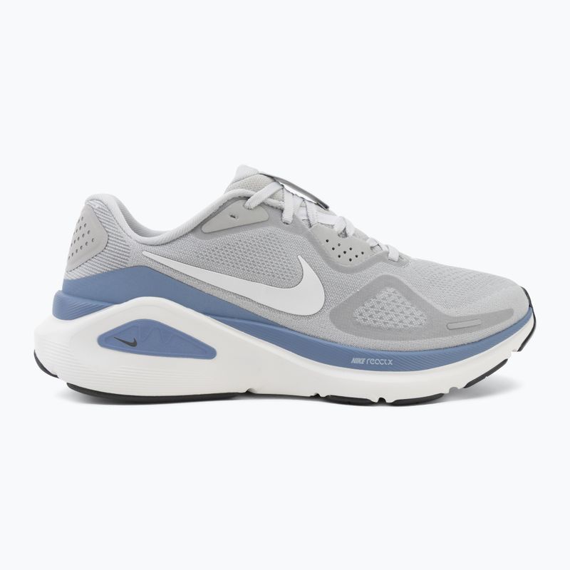 Кросівки для бігу чоловічі Nike Structure 26 grey fog/work blue/summit white 2