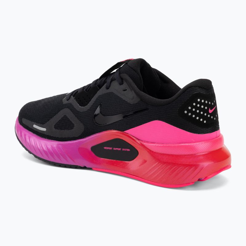 Кросівки для бігу жіночі Nike Structure 26 black/hyper pink/laser crimson/black 3
