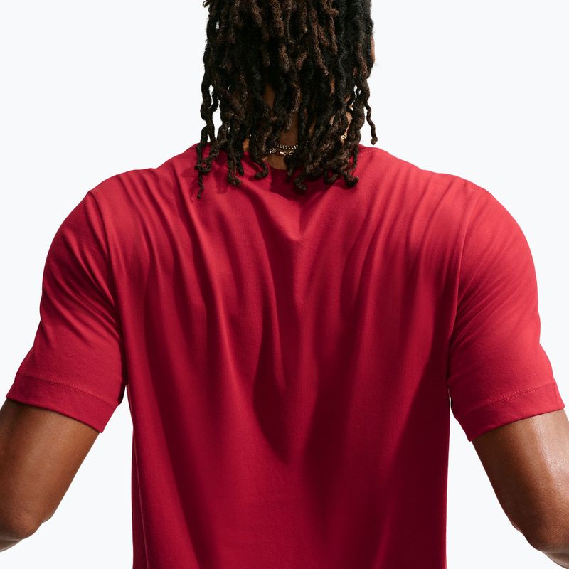 Футболка для тренувань чоловіча Nike Dri-FIT tough red/white 6