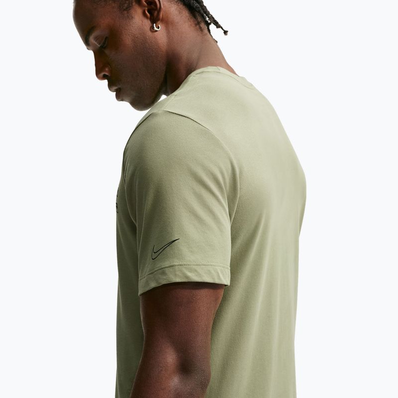 Футболка для тренувань чоловіча Nike Dri-FIT Training T-Shirt dusty olive/black 4